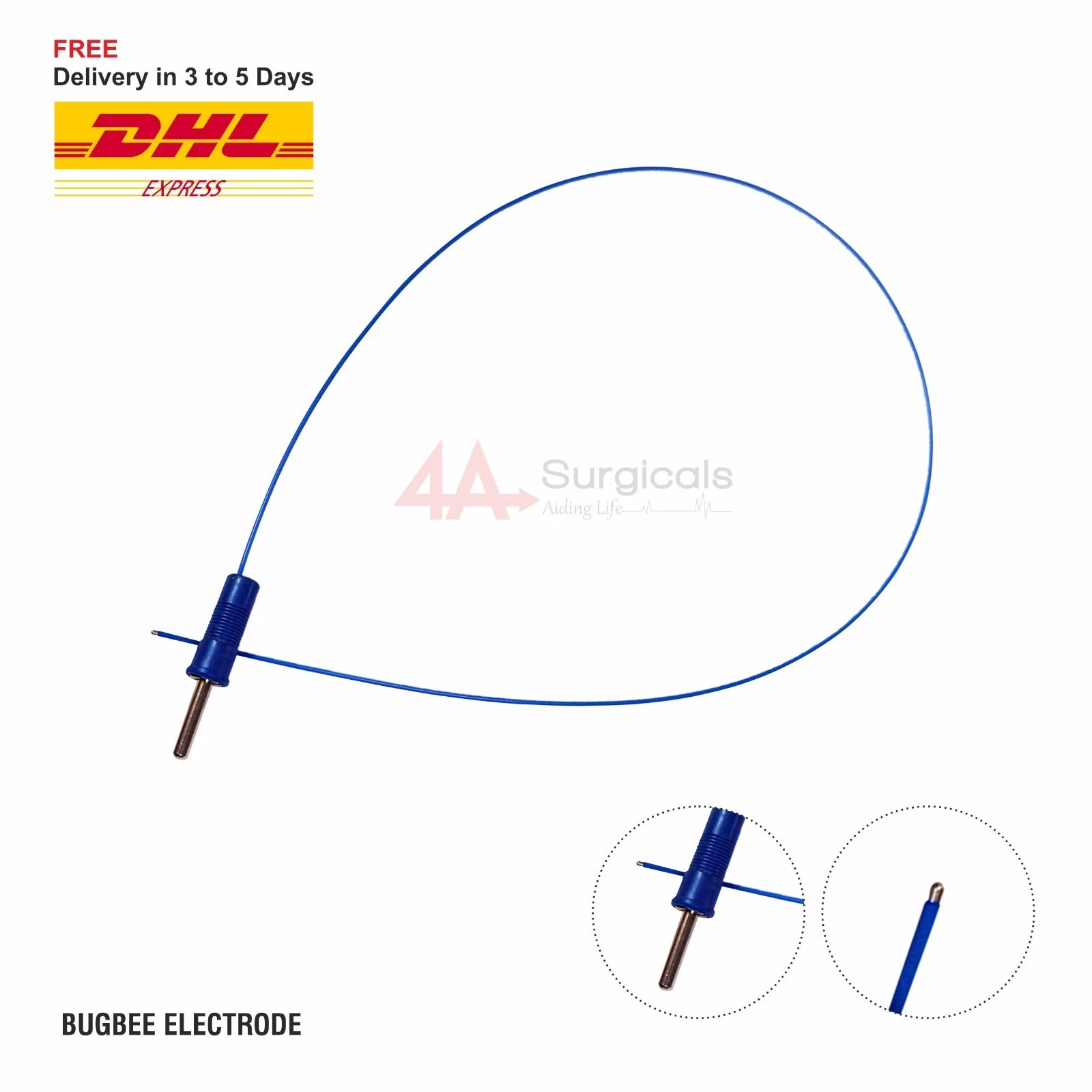 4A Bugbee Electrodes